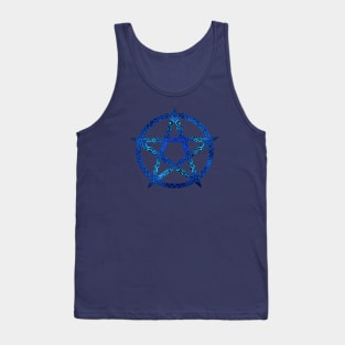 Color Pentagram Tank Top